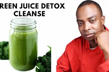Green juice detox cleanse recipe |  Green drink to cleanse and weight loss!