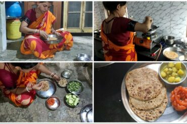 10 Minutes Wheat Flour Healthy Breakfast Recipe || Indian Village Daily Routine || Bengali Vlog