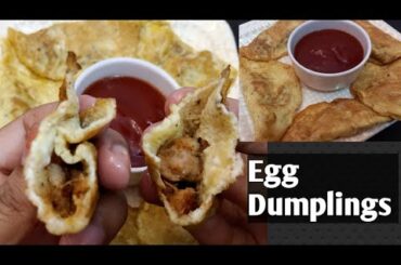 Egg recipe | breakfast ideas for kids | dumpling filling | chicken stuffed egg | breakfast recipes