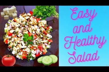 How to make Easy and Healthy Salad| Protein Salad| Easy and Creative Ideas with Poornima|