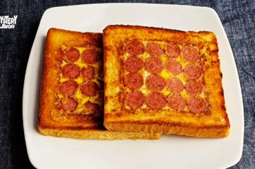 Healthy Sausage Toast For Breakfast #Shorts Mystery Flavor