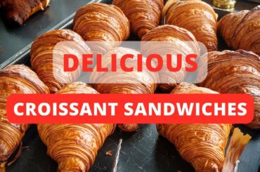 CROISSANT SANDWICH IDEAS | 4 Healthy Croissant Sandwich You Will Love to Eat for Lunch Recipe