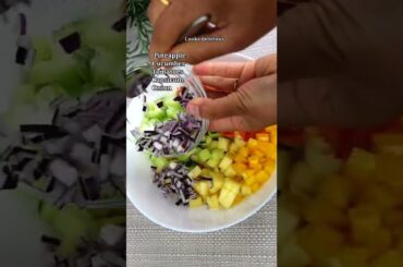 Pineapple salad | Best healthy salad