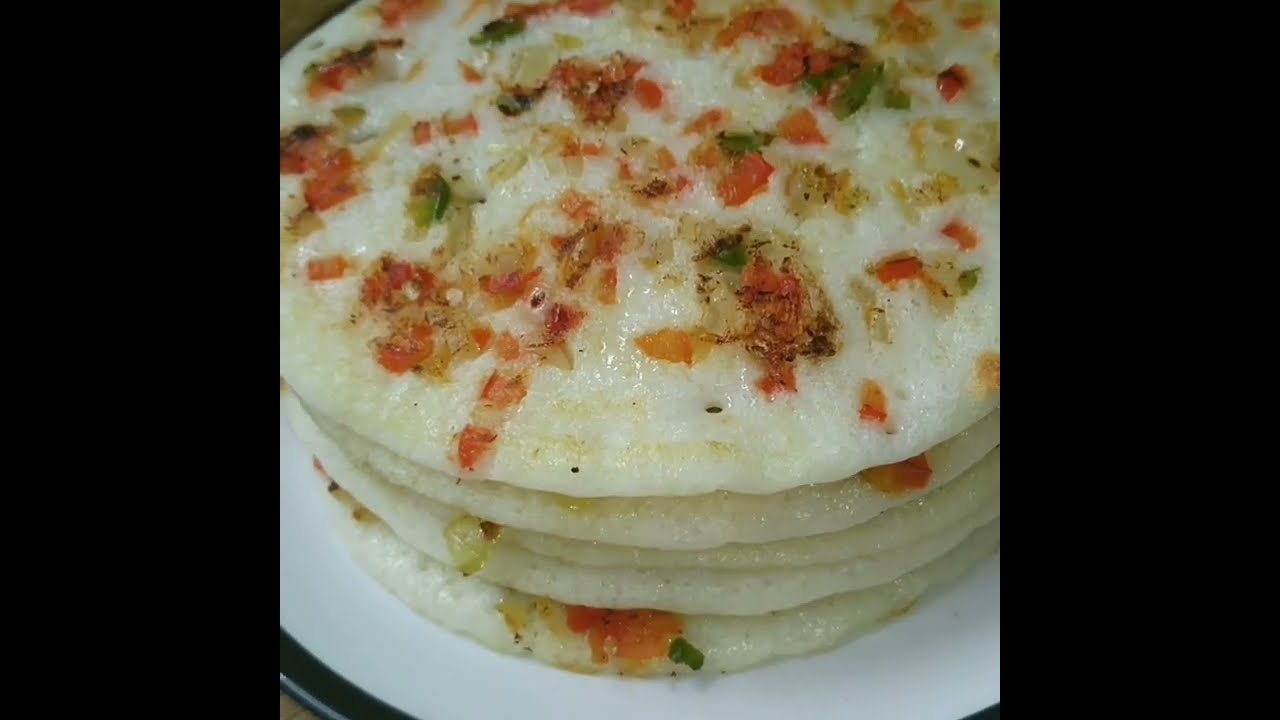 Traditional Uttapam Recipe | South Indian breakfast Recipe | Healthy breakfast Uttapam #shorts Traditional Uttapam Recipe | South Indian breakfast Recipe | Healthy breakfast Uttapam #shorts