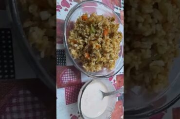 veg palak rice###healthy dinner idea##recipes