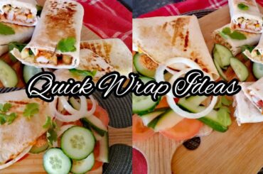 Healthy Wrap Hack Ideas | 4 Healthy Wrap recipes for weight loss | TikTok Tortilla wrap Hack