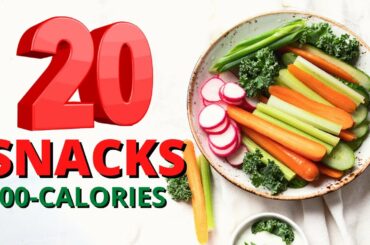Best Snack Recipes for Weight Loss | 20 Snacks Under 100 Calories