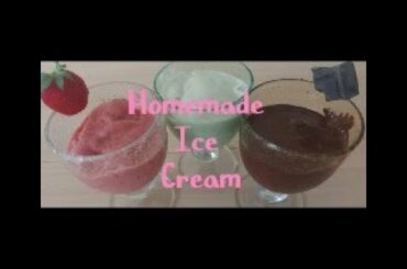 Homemade ice cream | Low Calorie | No Sugar | Vegan