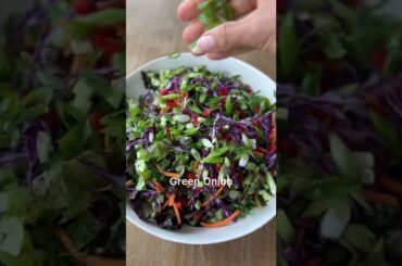 Thai Noodle Bowl / Low Calorie Meal #plantbased #weightlossjourney #lowcalorie #shorts #weightloss