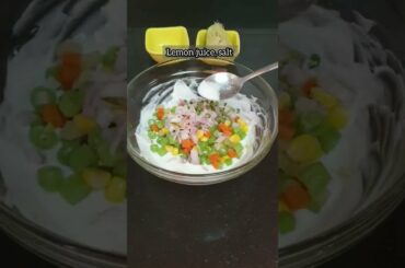 Kids Snack Box Recipe | Healthy Veg Salad # shorts