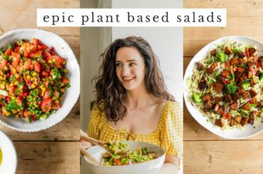 EPIC Healthy Plant Based Summer Salads & Sauces | 6 Recipes