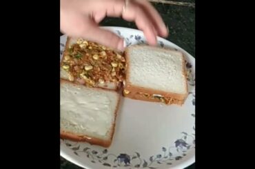 Cheese   Vegetable Sandwich Recipe /Tiffin Box recipe/5 minutes    healthy,  tasty recipe