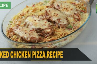Baked Chicken Pizza Recipe | Quick & Healthy Recipes | Masala TV