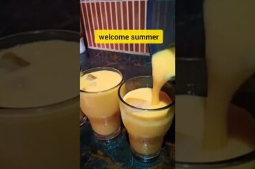 Mango Juice Recipe | Fresh Mango Juice | Mango Shake Recipe #shorts #shortsvideo  #youtube #mango