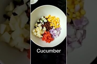 Weight Loss Salad Recipe for Lunch/Dinner - Healthy Recipe to Lose Weight #shorts