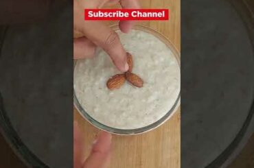 Milk Oats | Easy Quick and Healthy Breakfast Weight Loss