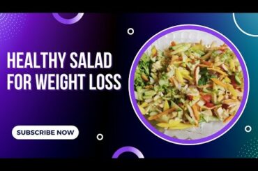 How to make healthy Salad in restaurant style by||Stay Healthy with Sehar ||