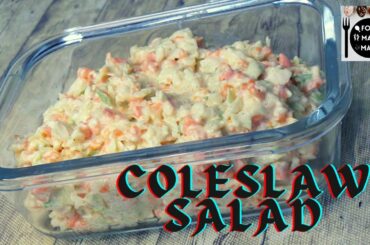 Coleslaw Salad | How to make Easy and Simple Healthy Salad