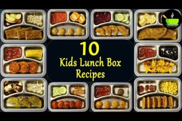 10 Lunch Box Recipes For Kids | Indian Lunch Box Recipes  | Easy And Quick Tiffin Ideas For Kids