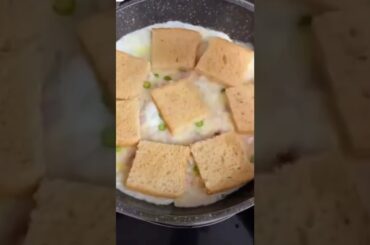 Fast and simple breakfast | for student |bachelors | healthy breakfast | bread omlet credit BWPriya