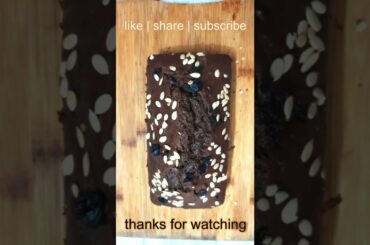 wheat banana bread | eggless banana bread | whole wheat banana bread recipe #shorts