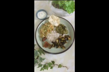 Veg Lunch | Lunch Plater | Lunch Plating | Healthy Lunch option #shorts