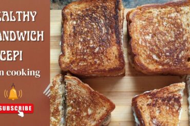 Healthy bread sandwich | Easy sandwich recipe at home  @Kabita's Kitchen @Chef Ranveer Brar