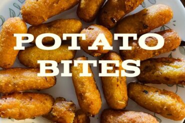 Potato bites/Millet flour potato bites #MilletRecipe Healthy Snack Recipe@Millet Siri