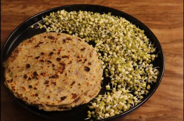 HIGH PROTEIN ROTI ~ LESS OIL ~ HEALTHY BREAKFAST RECIPE