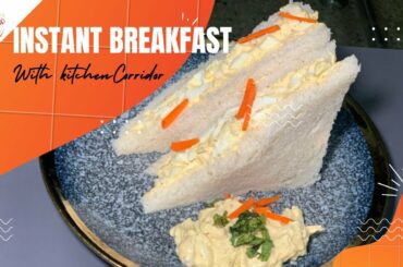 My Husband Favorite Breakfast Recipe - Simple Breakfast Ideas with Bread - Healthy Breakfast Recipe