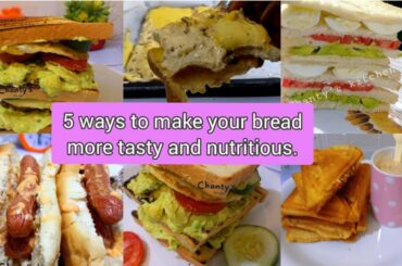 Transform your bread from ordinary to tasty and healthy with these recipes.#healthylifestyle #bread