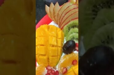 Healthy fresh fruit cake#decoration ideas #shorts #cake of Bihar #story#Fresh fruit birthday cake