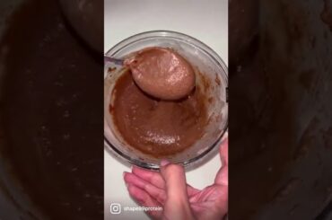 High Protein Chocolate Brownie | Shape99 Protein |Healthy Recipes #ytshorts #shorts #brownie #yummy