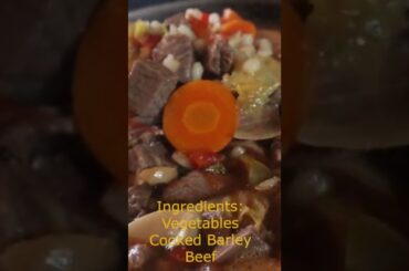 Homemade healthy dinner soup on the table #shorts