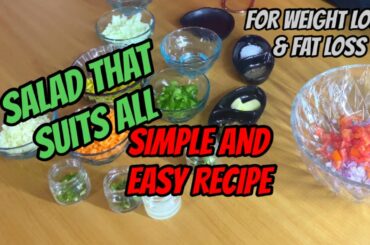 HEALTHY SALAD RECIPE | TAMIL