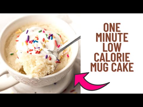 Low calorie mug cake recipe in 1 minute Low calorie mug cake recipe in 1 minute