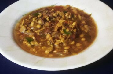 Beef Split Chickpea Stew/Dinner Recipes/Chickpea Recipe/Beef Recipe/Beans Recipe/Mega Beef Bowl 1183