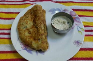 Vazhaipoo Dosai | Valaipoo dosai recipe in tamil | Healthy breakfast recipe