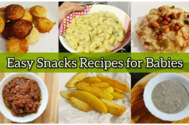 6 Quick and Healthy Evening Snacks Recipes for 2-5 Years old Kids/Toddlers @Avi and Maa #babyfood