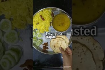 #dinnermeal #lunchmeal #dinnerthali #lunchthali #desi#thali #healthydinner #healthylunch #foodshorts