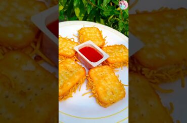 Tuc Sandwich Recipe | Tea Time Snack | Tuc Snack | Tuc Crackers | 10 Min Recipe #Shorts #Shortvideo