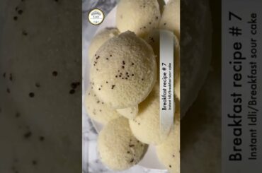 Idli Super Spongy Instant Eno recipe \ Full 10 healthy recipes link in descrip & comment #shorts