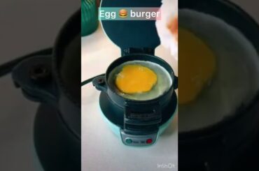 Delicious easy egg burger sandwich recipe #shorts #delicious #egg #eggburger #burger #eggs #healthy