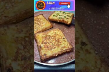 Instant Healthy Breakfast #bread #breadtoast #garlicbread #trending #howto #mrbeast #shorts #bts