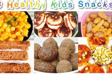 6 Healthy Kids Snacks box Recipes | Simple & Yummy | Collaboration with Chennai Variety Foods