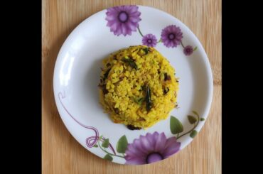 Kom tele healthy breakfast.Poha recipe.khub Kom somaya baneya nete parbe.cook with zinnatara.