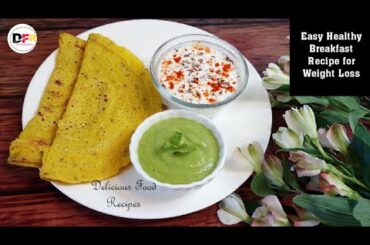 Easy healthy breakfast recipe for weight loss | Breakfast Recipe | Delicious Food Recipes