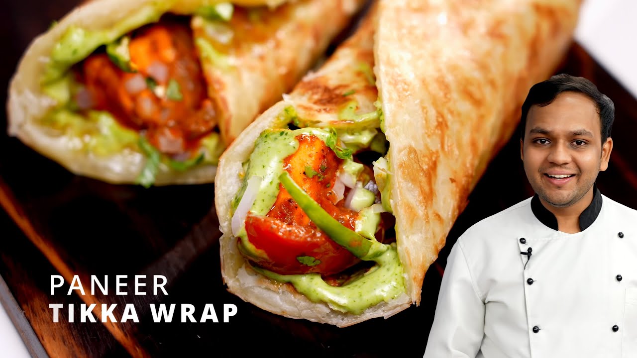 Paneer Tikka Wrap – Work From Home Recipes – Easy Paneer Rolls / CookingShooking Paneer Tikka Wrap - Work From Home Recipes - Easy Paneer Rolls / CookingShooking