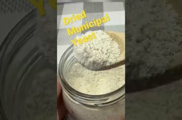 Dried municipal yeast #healthy_recipes #yeast #healthy_yeast