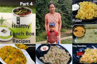 5 Quick Healthy Lunch Box Recipes | Easy Tiffin Ideas For Kids | Tiffin Recipes